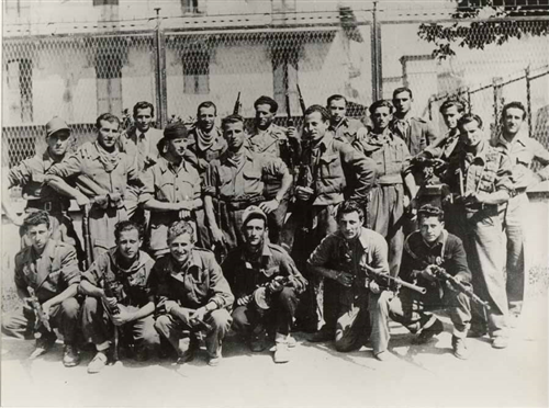 Commemorazione a Melle in ricordo dei partigiani caduti durante la Resistenza